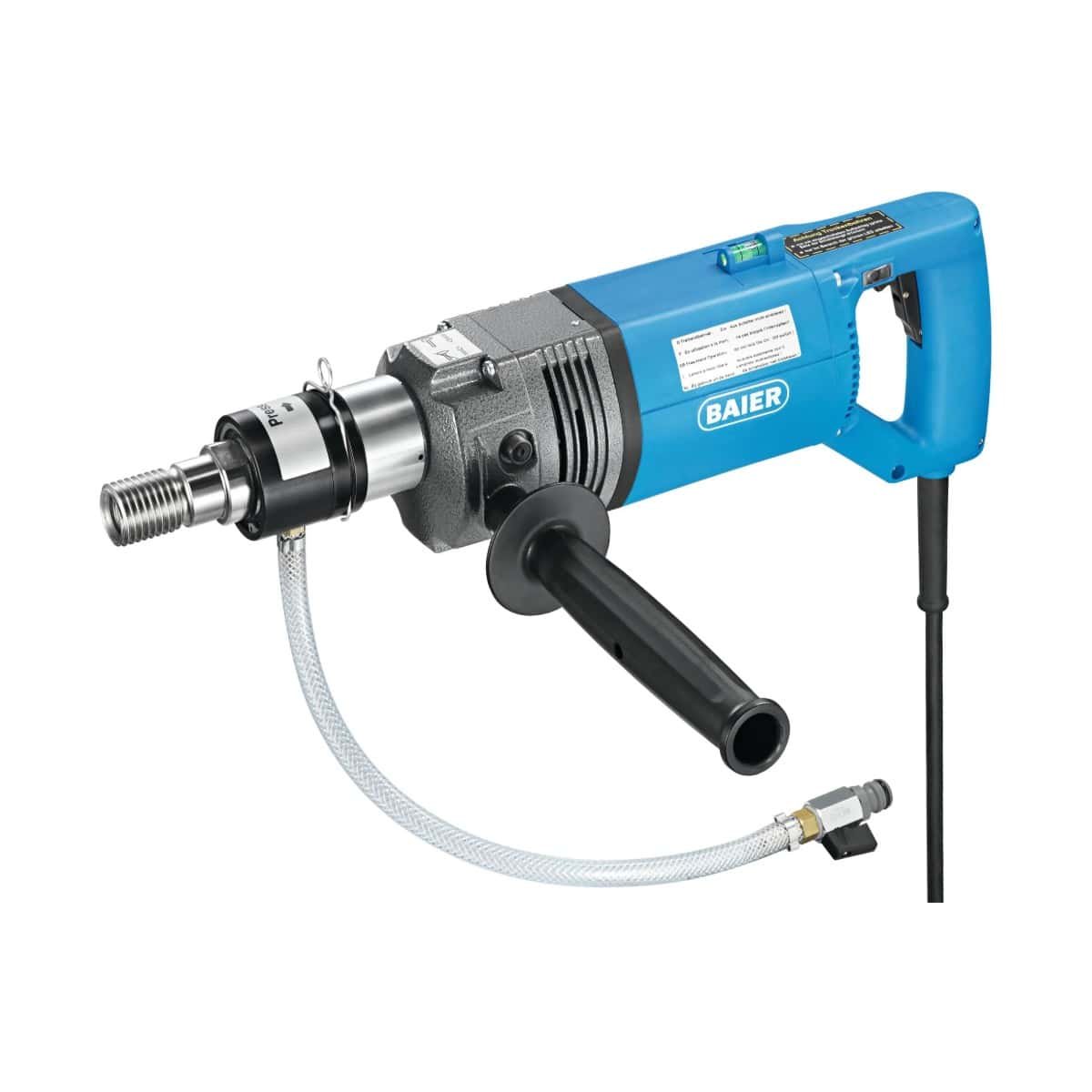 InterDiamant wet and dry core drilling machine 1800 W with water adapter