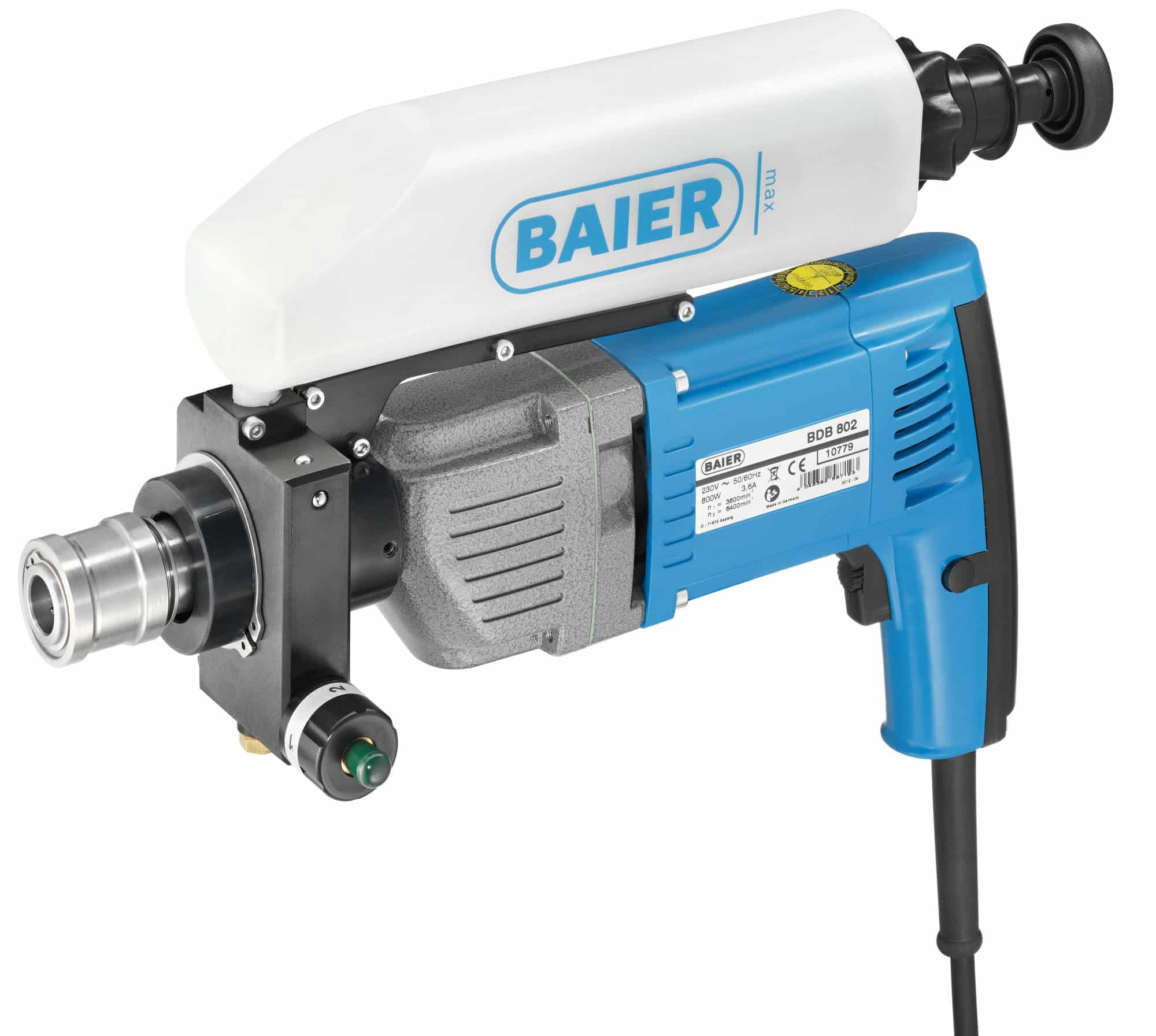InterDiamant wet tile drilling machine 800 W with built-in water tank